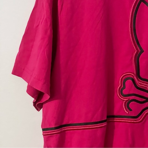 Psycho Bunny Chester Embroidered Graphic Tee Pink Peacock Men’s Size Large (6) - Picture 10 of 12